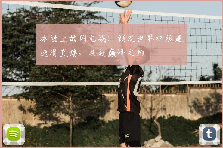 冰场上的闪电战：锁定世界杯短道速滑直播，共赴巅峰之约